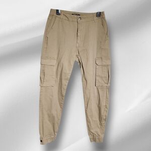Woman's Tan Cargo Pants